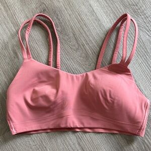 Lululemon Athletica Pink Double Strap Bralette
